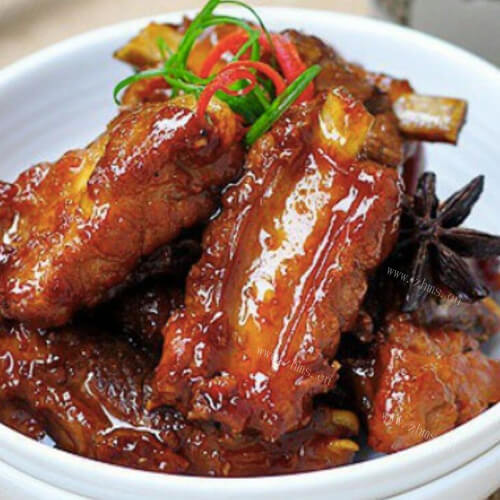 香喷喷的红烧大排