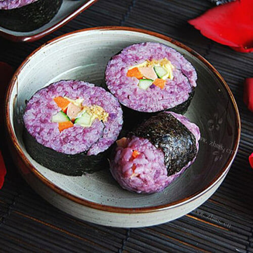 紫薯风味寿司