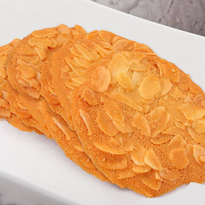 酥脆可口的蕾丝杏仁瓦片