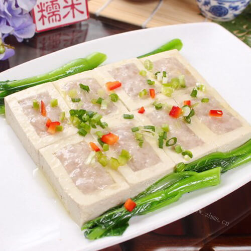 香浓的糯米酿豆腐