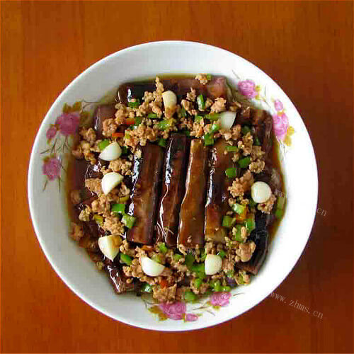 美味的茄子炒冬瓜