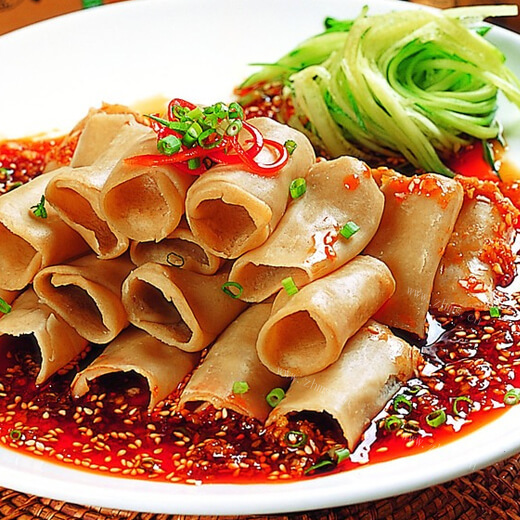 家常豆皮干炒肉