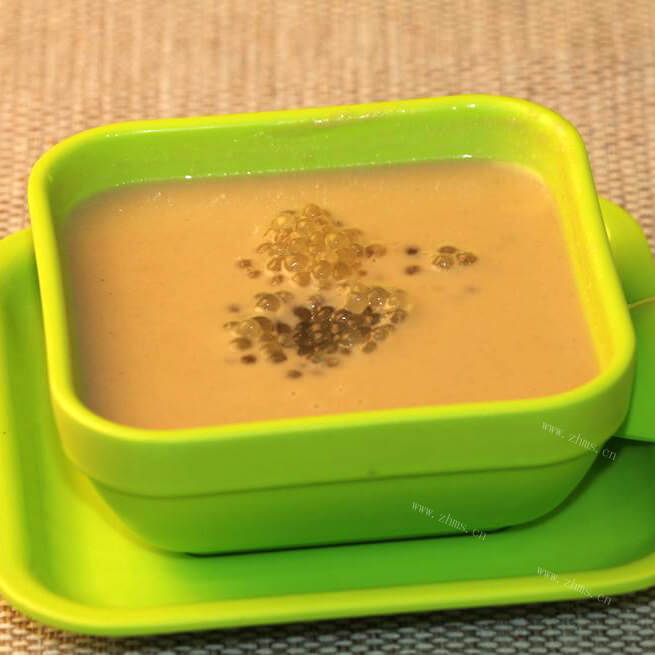 美味的杏仁核桃西米露