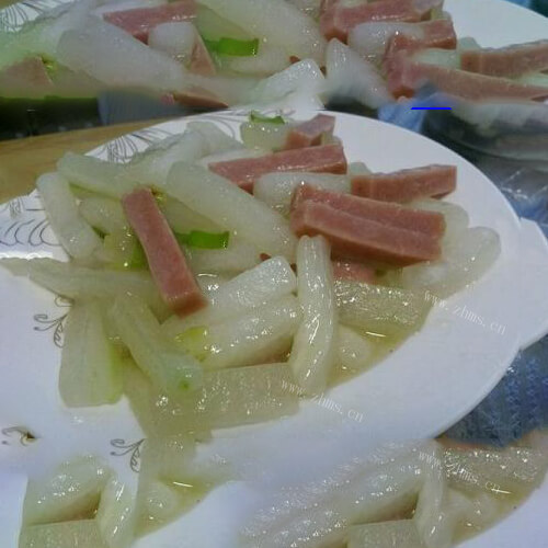火腿冬瓜片