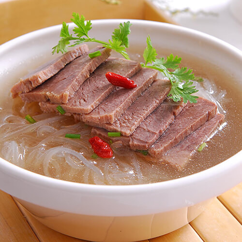 美味的牛肉粉丝