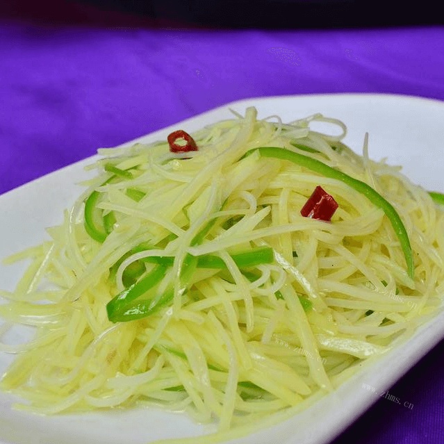 简易葱香土豆丝