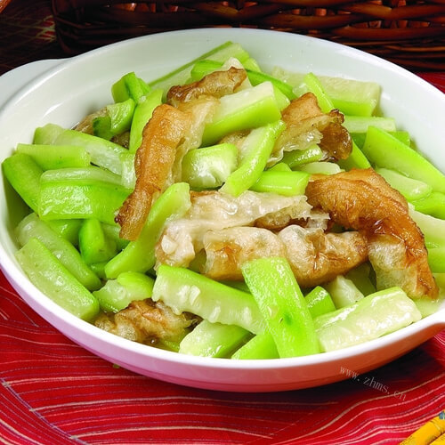 美味的炒丝瓜