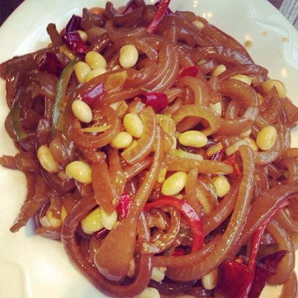 美味香炒东北大豆耳