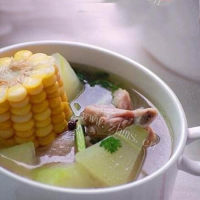 最爱的冬瓜玉米排骨汤