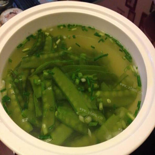 自制祛寒豆角汤