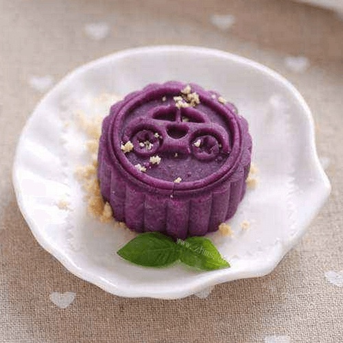 常见的桂花紫薯苏式月饼