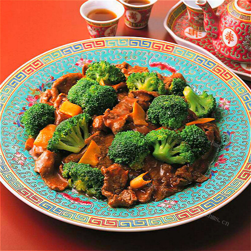美味花菜炒牛肉