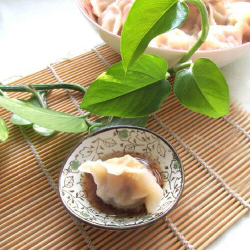 美味胡萝卜茭白饺