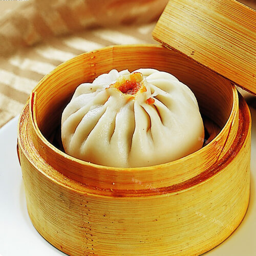好吃的蟹黄包