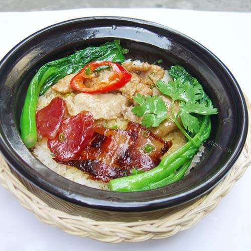 香浓的腊肉饭