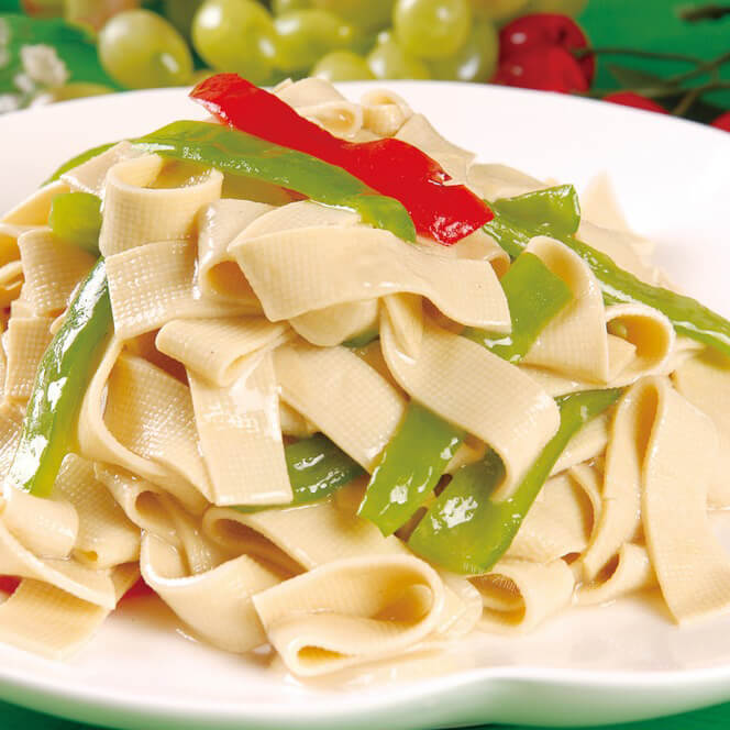 家常尖椒干豆腐