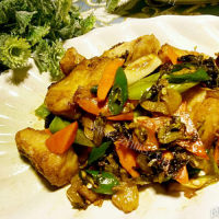 老坛酸菜炖鱼块
