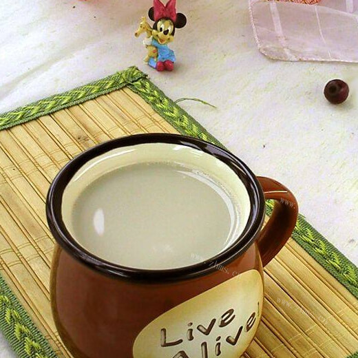 营养健康白果绿豆豆浆