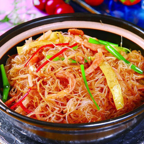 美味的蛋黄粉红煲