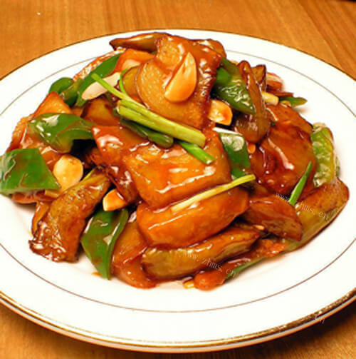 美味的茄子炖土豆