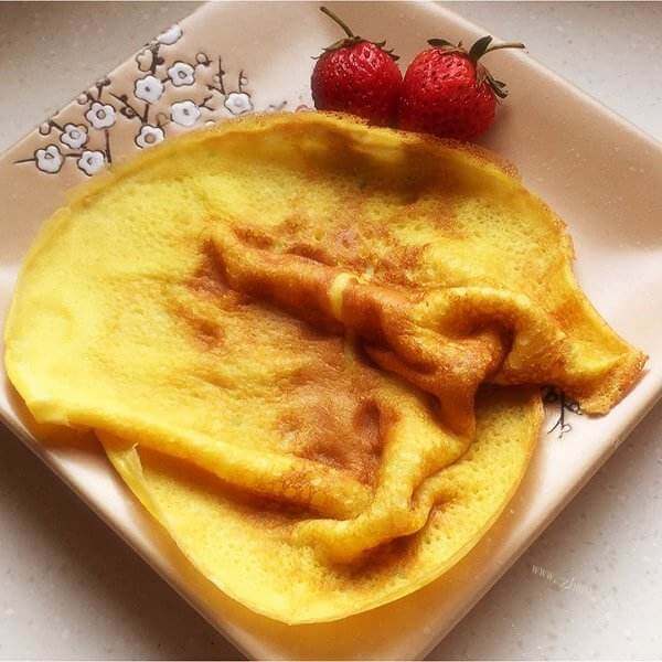 清热解毒菊花脑鸡蛋软饼