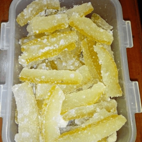 自制柚子皮糖