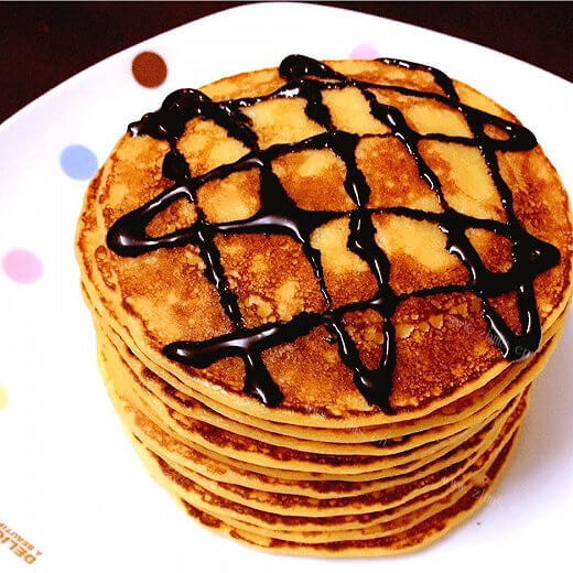 香喷喷的苹果松饼