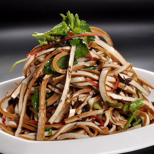 中餐麻辣豆腐丝