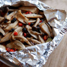 自制锡纸包烤杂菌菇