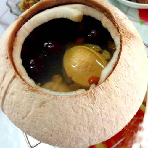 好喝的椰子汁鸡汤