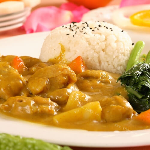 咖喱鸡饭