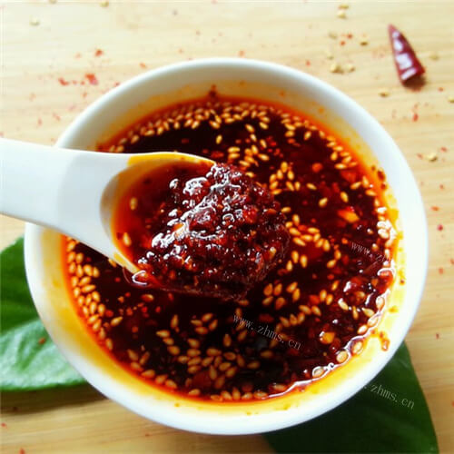 自家秘制蒜香辣椒油