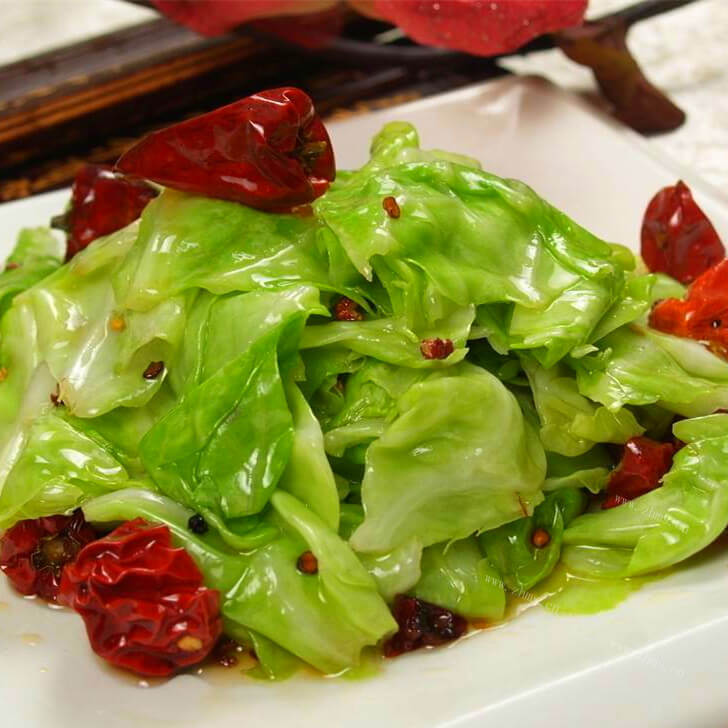 简易郫县豆瓣炒白菜