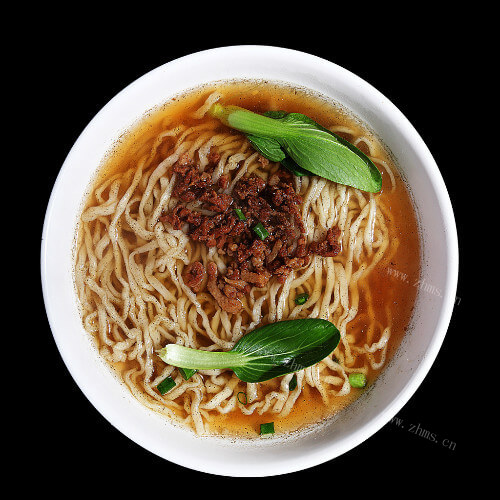 好吃的肉丝面