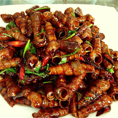 鲜香XO酱炒钉螺