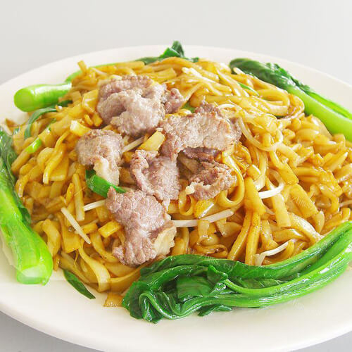 家常肉丝炒面