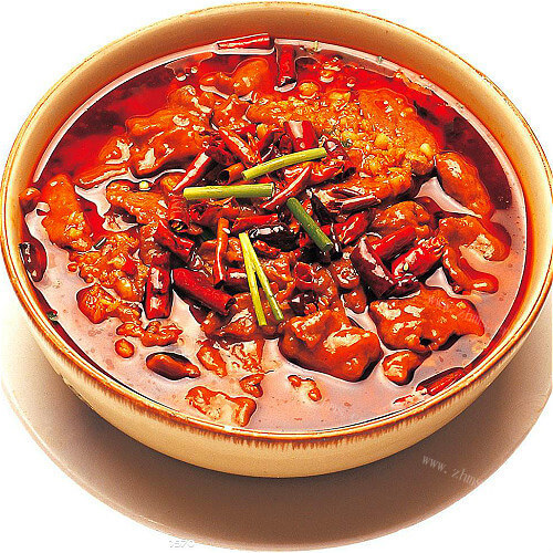 香喷喷的水煮黄牛肉