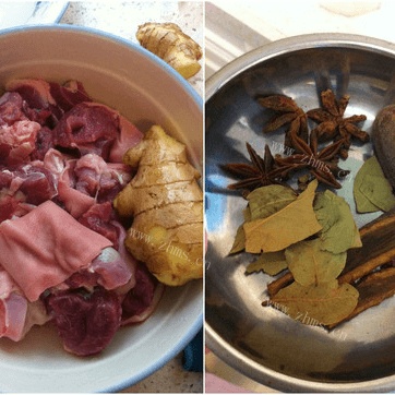 美味带皮羊肉做法做法图解1)