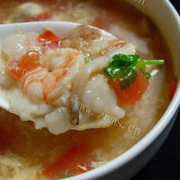 美味的蛤蜊疙瘩汤