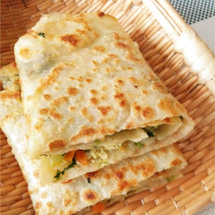 美味淄博菜煎饼