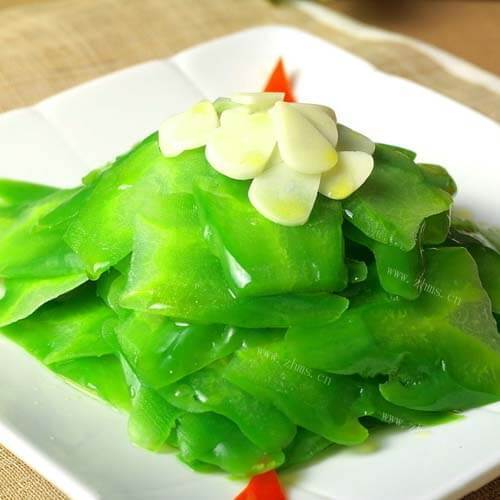 家常清炒苦瓜