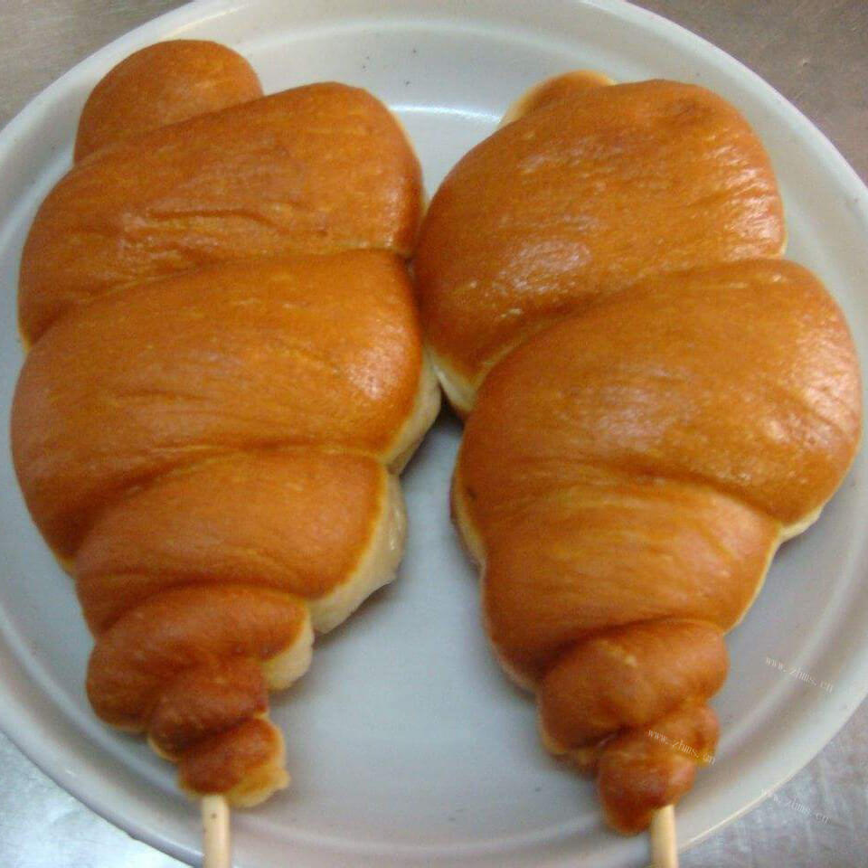 好吃的夹心鸡腿面包
