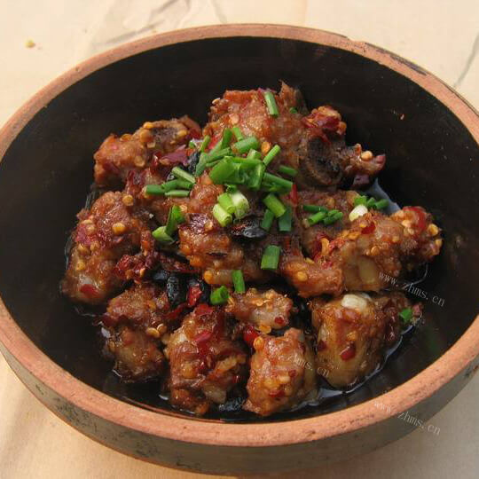 醇香的豆角干蒸排骨