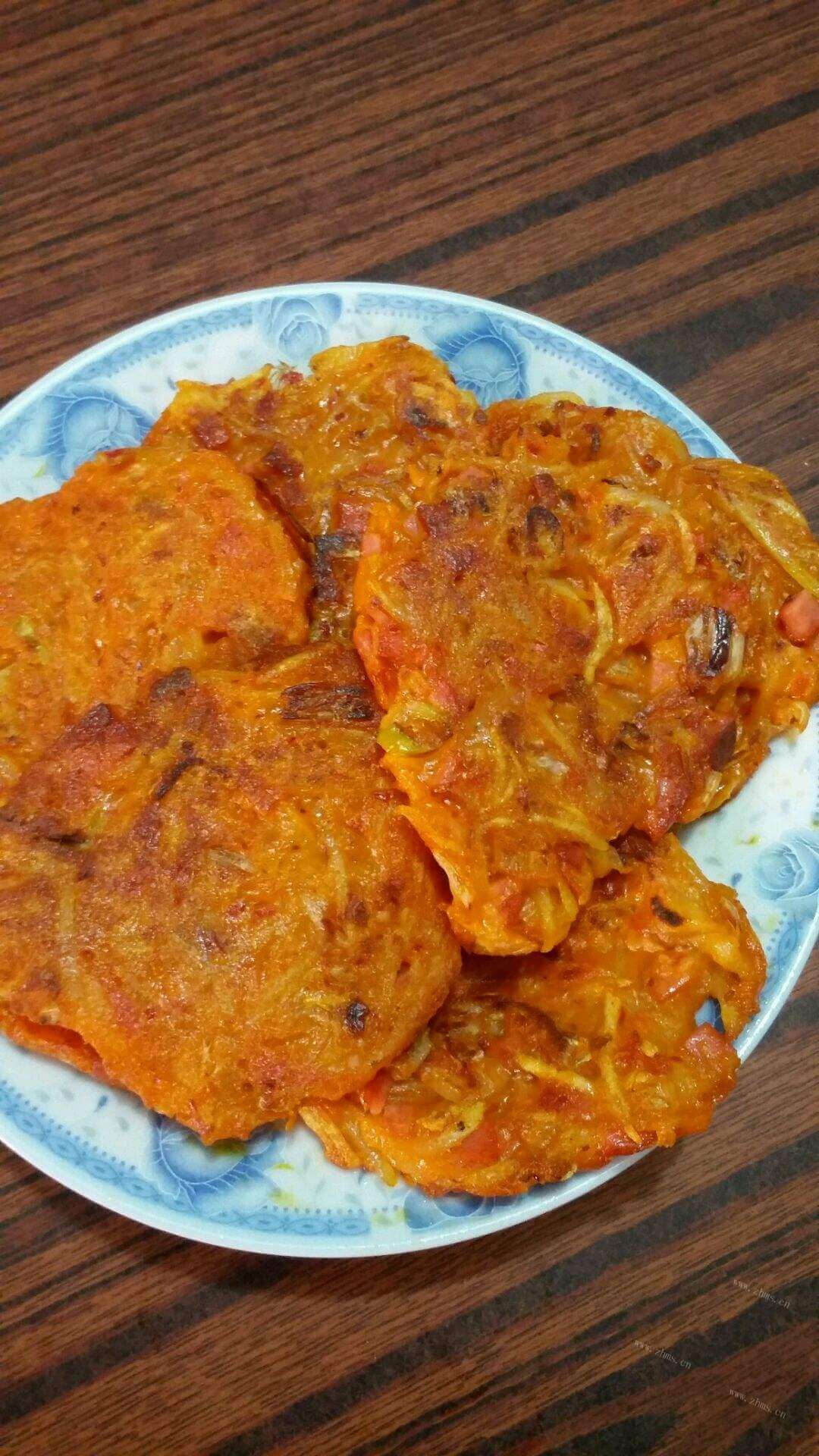 下饭的韩国泡菜饼做法图解4)