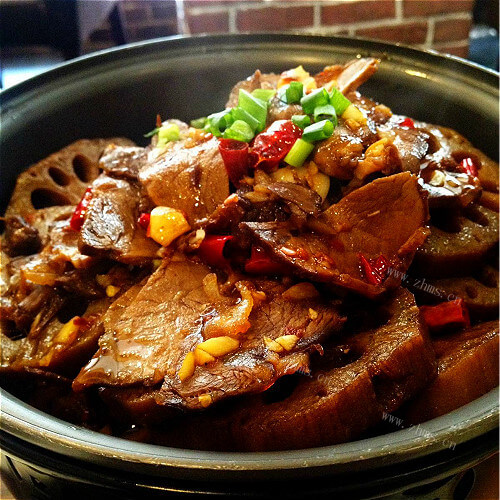 莲藕炖牛肉