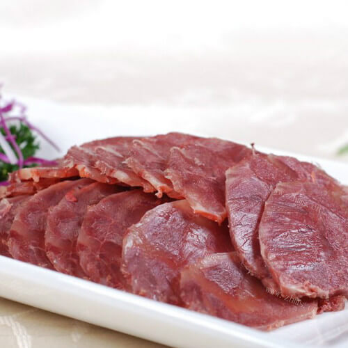 自制干切牛肉