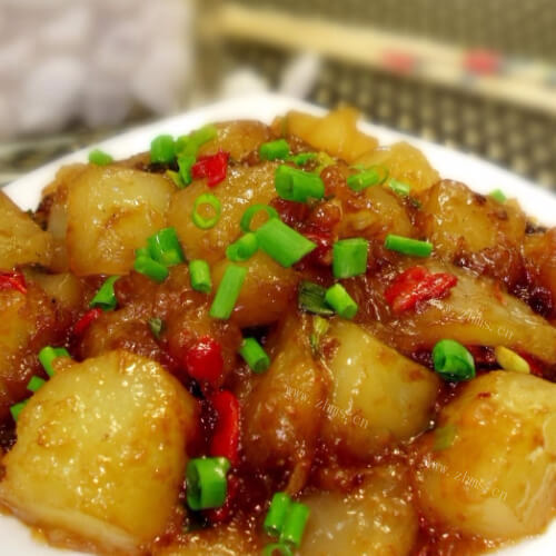 炒凉粉