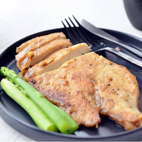 蒜香蜜汁黑椒鸡排
