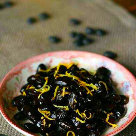 独特的韩式酱黑豆