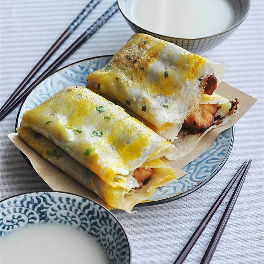 自制家常版煎饼果子